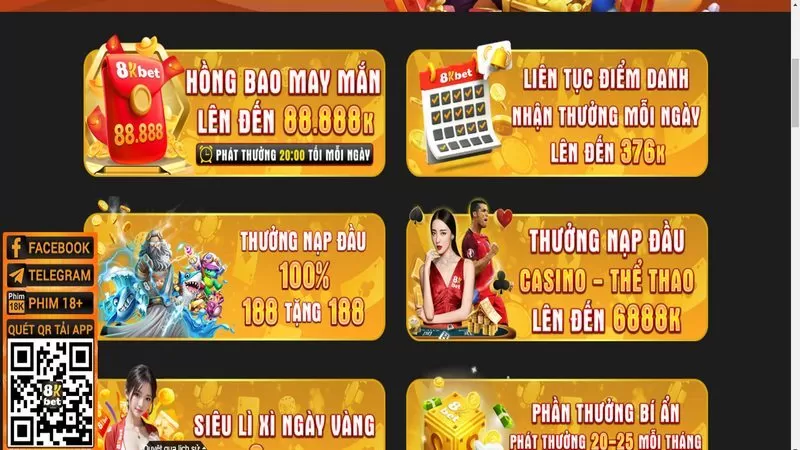 Quyền lợi khi trở thành hội viên 8Kbet là nhiều ưu đãi bùng nổ Quyền lợi khi trở thành hội viên 8Kbet là nhiều ưu đãi bùng nổ