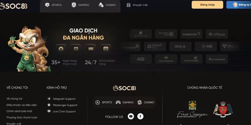 Link vào Soc88 mới nhất dành cho tân thủ Link vào Soc88 mới nhất dành cho tân thủ