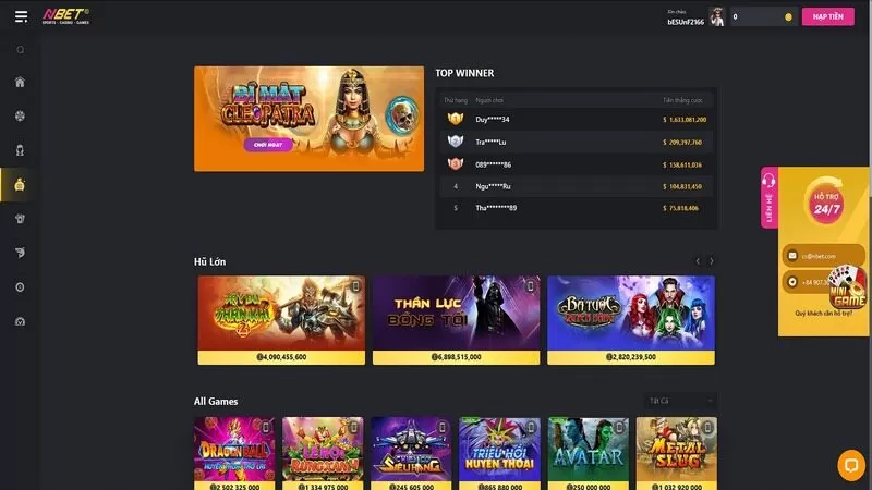 Một số ưu điểm nổi bật tại sân chơi Nbet Một số ưu điểm nổi bật tại sân chơi Nbet