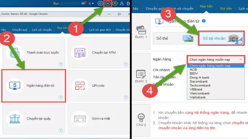 Cách thực hiện giao dịch tại đơn vị - đơn giản - nhanh chóng Cách thực hiện giao dịch tại đơn vị - đơn giản - nhanh chóng