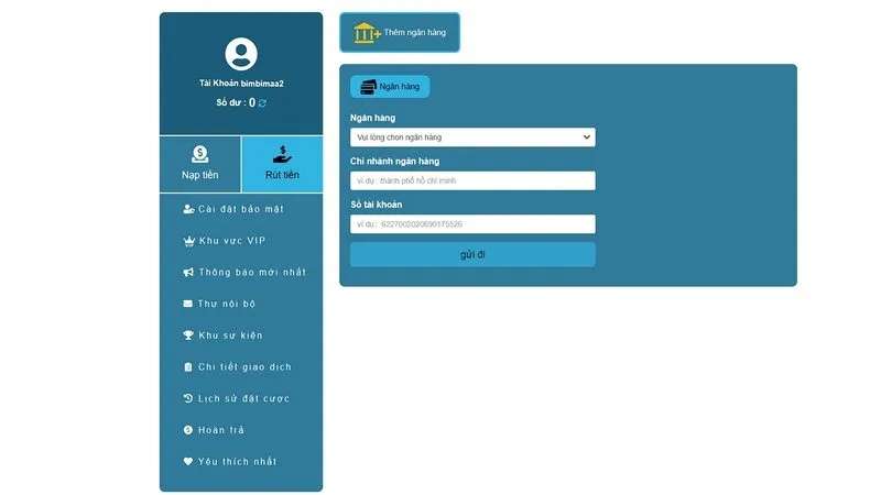Một số thao tác rút tiền đơn giản giúp hội viên tránh các lỗi phát sinh Một số thao tác rút tiền đơn giản giúp hội viên tránh các lỗi phát sinh